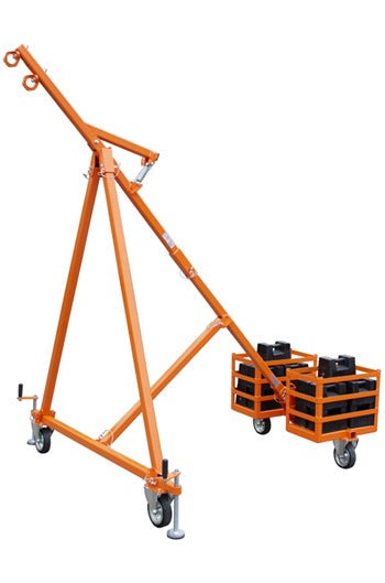 DW200 A-Frame Deadweight Anchor System c/w Test Weight Trolley