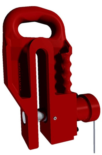 EGRS 7.5tonne Remote Ground Release Lifting Shackle 150mm Throat Depth