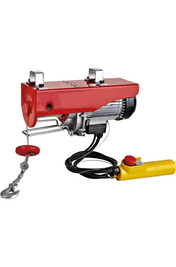 Electric Wire Hoist 200kg, 240volt x 18mtr HOL