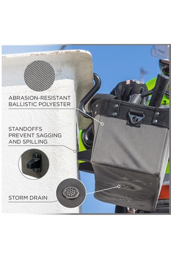 Ergodyne ARSENAL 5844 Large Bucket Truck Tool Bag with Tool Tethering Attachment Points