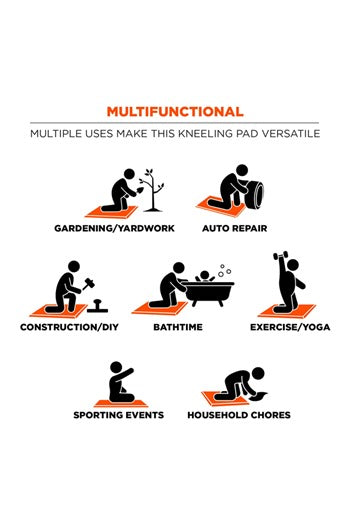 Ergodyne ProFlex 390 Extra Large Foam Kneeling Pad