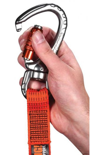 Ergodyne SQUIDS 3149 36kg Heavy Duty Tool Lanyard c/w XL Locking Karabiner and Swivel Karabiner