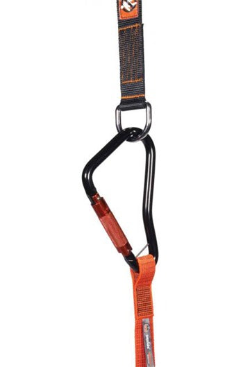 Ergodyne SQUIDS 3149 36kg Heavy Duty Tool Lanyard c/w XL Locking Karabiner and Swivel Karabiner