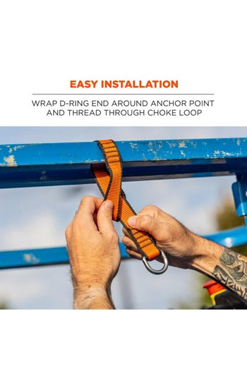 Ergodyne SQUIDS 3174 Anchor Choke Strap for Tool Tethering - 12kg