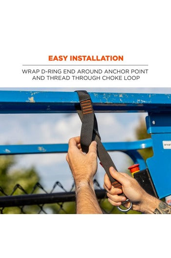 Ergodyne SQUIDS 3176 Anchor Choke Strap for Tool Tethering - 18kg