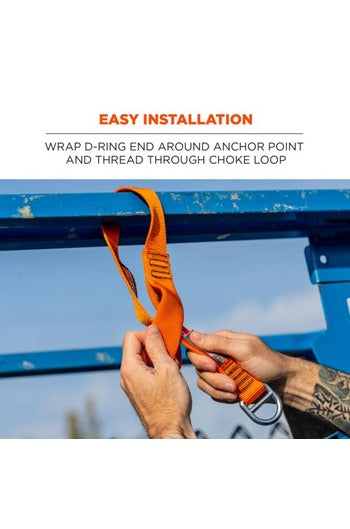 Ergodyne SQUIDS 3177 Anchor Choke Strap for Tool Tethering - 27kg