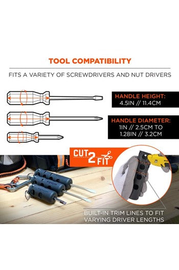 Ergodyne SQUIDS 3745 Tool Grip and Tether Attachment Point (2-pack)