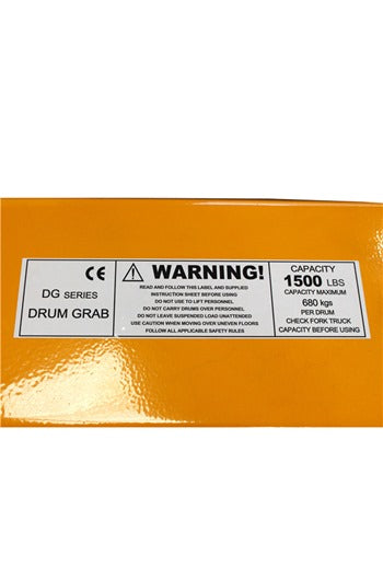 Forklift Drum Grab 680kg Capacity
