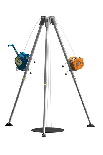 Globestock 34mtr G.Saver II + 40mtr G.Winch Tripod Kit