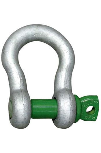 Green Pin 3.25ton Alloy Bow Shackle Screw Pin