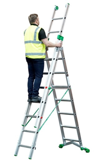 Heavy Duty 8+9+9 Combination Ladder