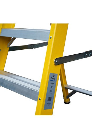 Heavy-Duty Fibreglass Platform Step Ladders