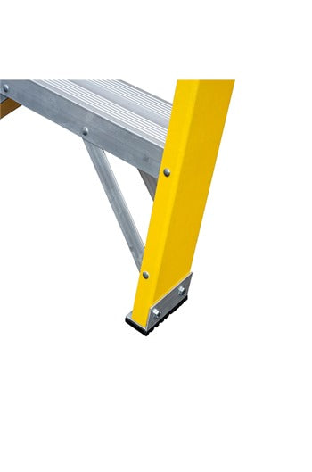 Heavy-Duty Fibreglass Swingback Step Ladders