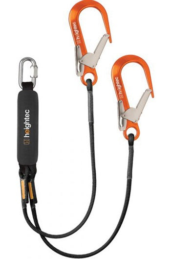 Heightec L02M TENSOR Twin Lanyard - Oval c/w Scaffold Hooks