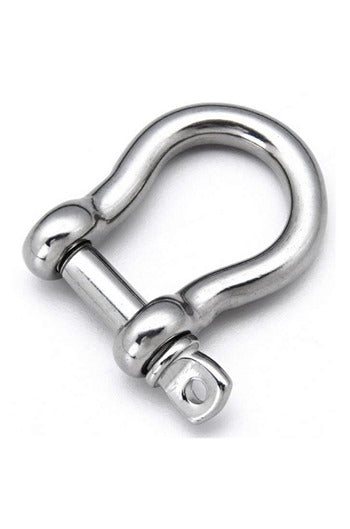 High Tensile 2.5ton Stainless Steel Bow Shackle