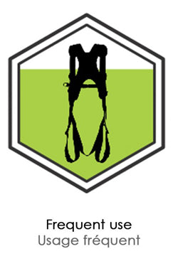 Kratos Safety FA1021200 Di-Electric 4 Point Luxury Full Body Harness