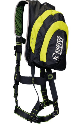 Kratos Safety FA1030501 ADVENTURE - The 2 In 1 Backpack & Harness