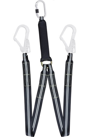 Kratos Safety FA3040215 1.5mtr Flame Restraint Y Shock Absorbing Lanyard