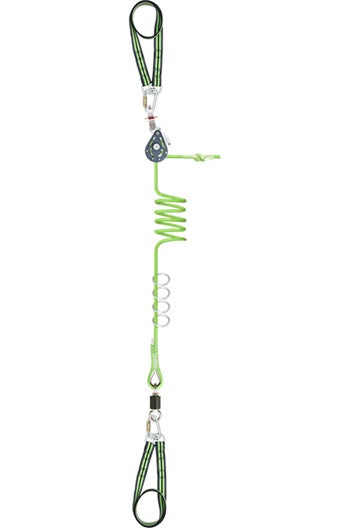 Kratos Safety FA6000701 25mtr 4 User Horizontal Temporary Lifeline c/w 4 O-Rings