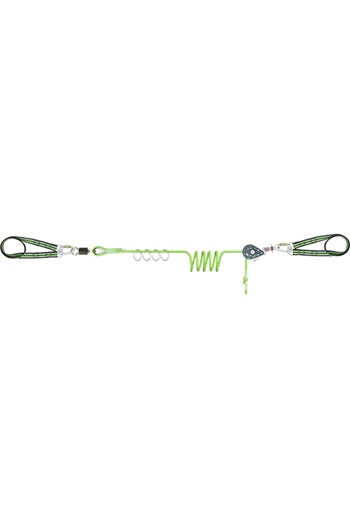 Kratos Safety FA6000701 25mtr 4 User Horizontal Temporary Lifeline c/w 4 O-Rings