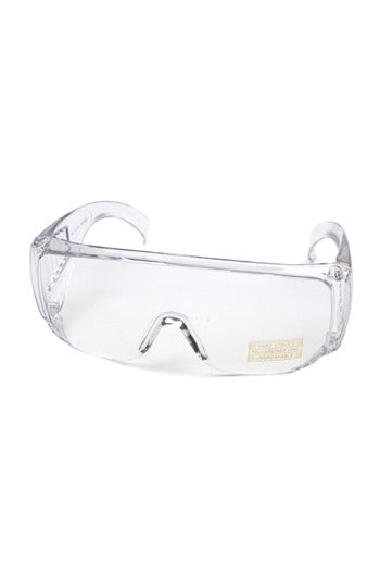 LifeGear Clear Lens Protective Safety Glasses EN166
