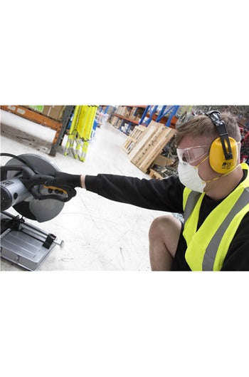 LifeGear Clear Lens Protective Safety Glasses EN166