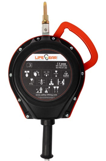 LifeGear Fall Arrest Block for Vertical/Horizontal Use – 7mtr, 10mtr, and 15mtr