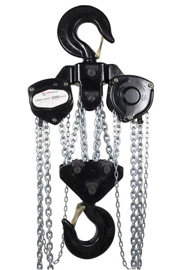 LiftinGear 20tonne Chainblock 3mtr to 10mtr