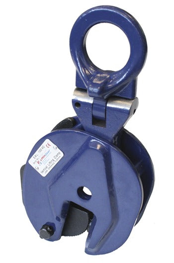LiftinGear Vertical Plate Clamp Sizes from 0.5t to 5t Available