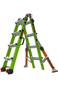 Little Giant Conquest 4-rung Fibreglass All-Terrain Multi-Purpose Ladder
