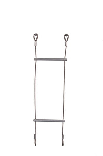 Lyon Compact Lightweight Galvanised Wire Rope Ladder — Safety Wide