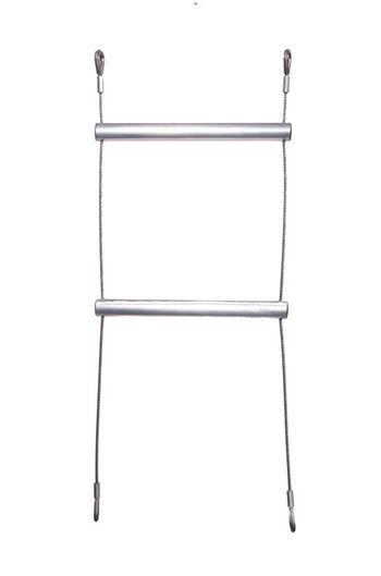 Lyon Flexible Galvanised Wire Rope Ladder Swaged Eye