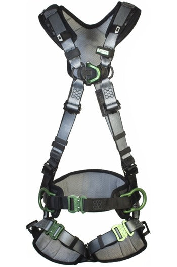 MSA V-FIT Multi-purpose Harness, Shoulder and Leg Padding with Waist Belt