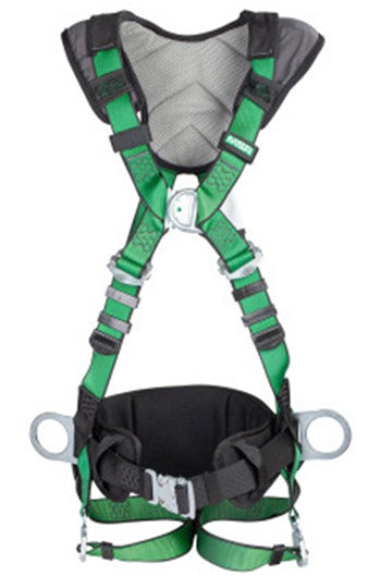 MSA V-FORM+ Padded Multi-purpose Full Body Harness Bayonet Buckles