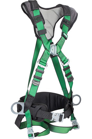 MSA V-FORM+ Padded Multi-purpose Full Body Harness Bayonet Buckles