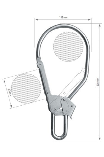 Oversize Scaffold Hook Anchor