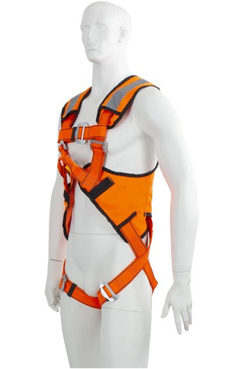 P30 2 Point Full Safety Harness + High Viz (ORANGE)