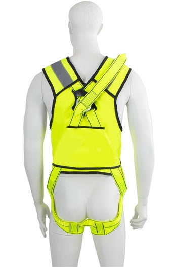 P30 2 Point Full Safety Harness + High Viz (Yellow)