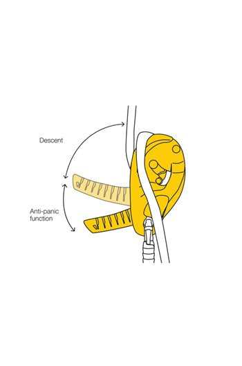 PETZL I'D L D200L0 Descender
