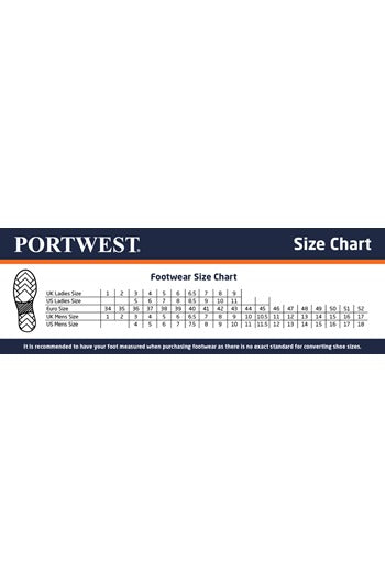 Portwest FD18 Black Steel Action Leather Executive Shoe S3 SR FO