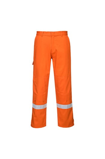 Portwest FR26 Orange Bizflame Work Trousers