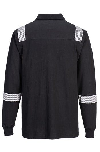 Portwest FR711 WX3 Flame Resistant Long Sleeve Polo