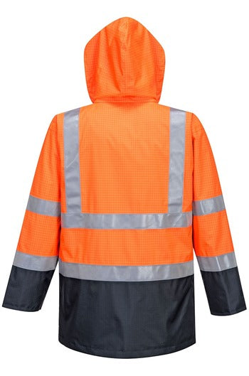 Portwest S779 Orange/Navy Bizflame Rain Hi-Vis Multi-Protection Jacket