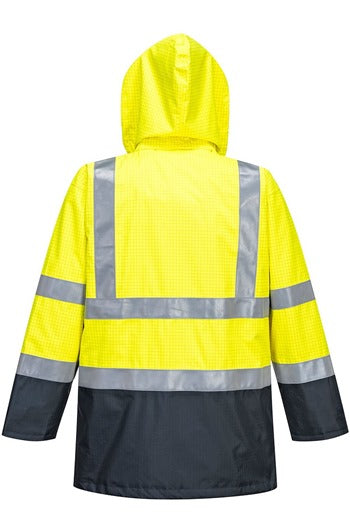 Portwest S779 Yellow/Navy Bizflame Rain Hi-Vis Multi-Protection Jacket