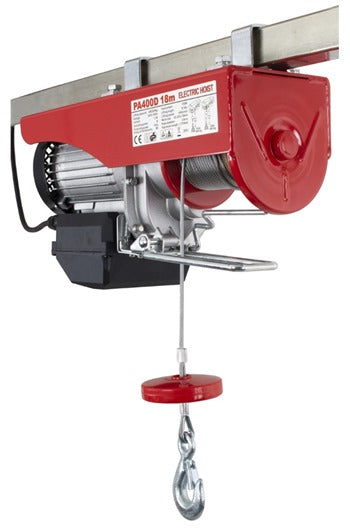 Radio Control 200kg 240v Electric Wire Rope Hoist x 18mtr HOL