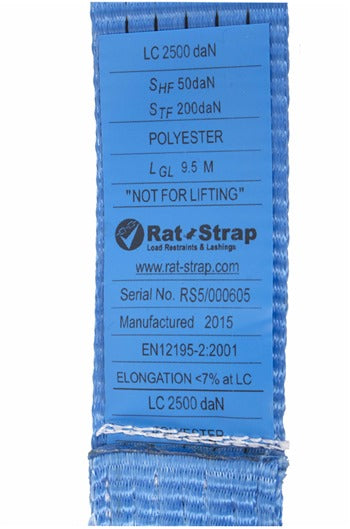 RAT-STRAP 5000kg Ratchet Strap (Claw Hooks)