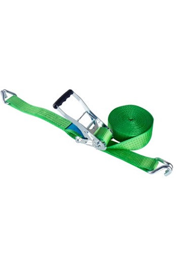 Ratchet Lashing Straps 5000kgs MBS, Claw Hooks. Miller Weblift