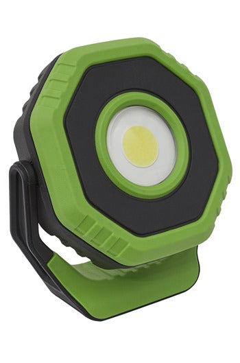 Rechargeable Sealey Pocket Floodlight with Magnet 360° 14W - Green