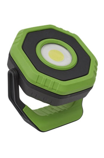 Rechargeable Sealey Pocket Floodlight with Magnet 360° 14W - Green