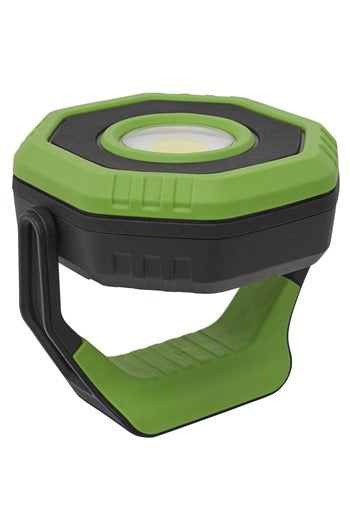 Rechargeable Sealey Pocket Floodlight with Magnet 360° 14W - Green